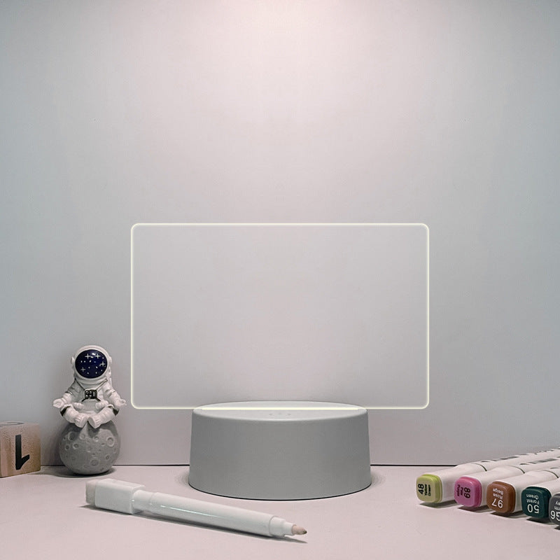 Transparent Glowing LED Message Board
