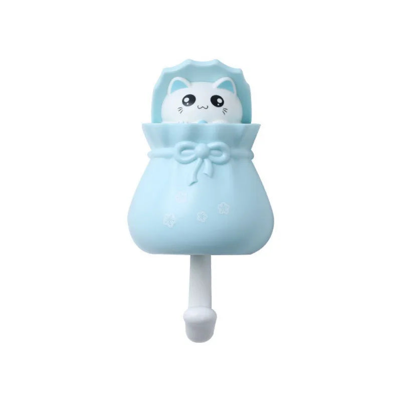 Cute Cartoon Cat Decorative Key Holder