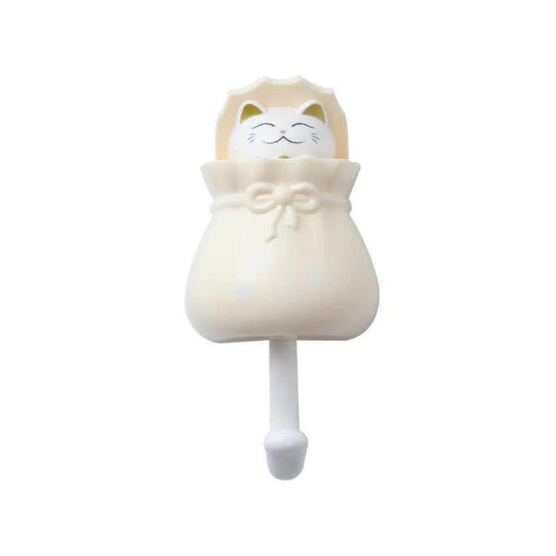 Cute Cartoon Cat Decorative Key Holder