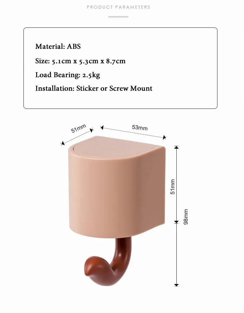 Cute Squirrel Room Hanger