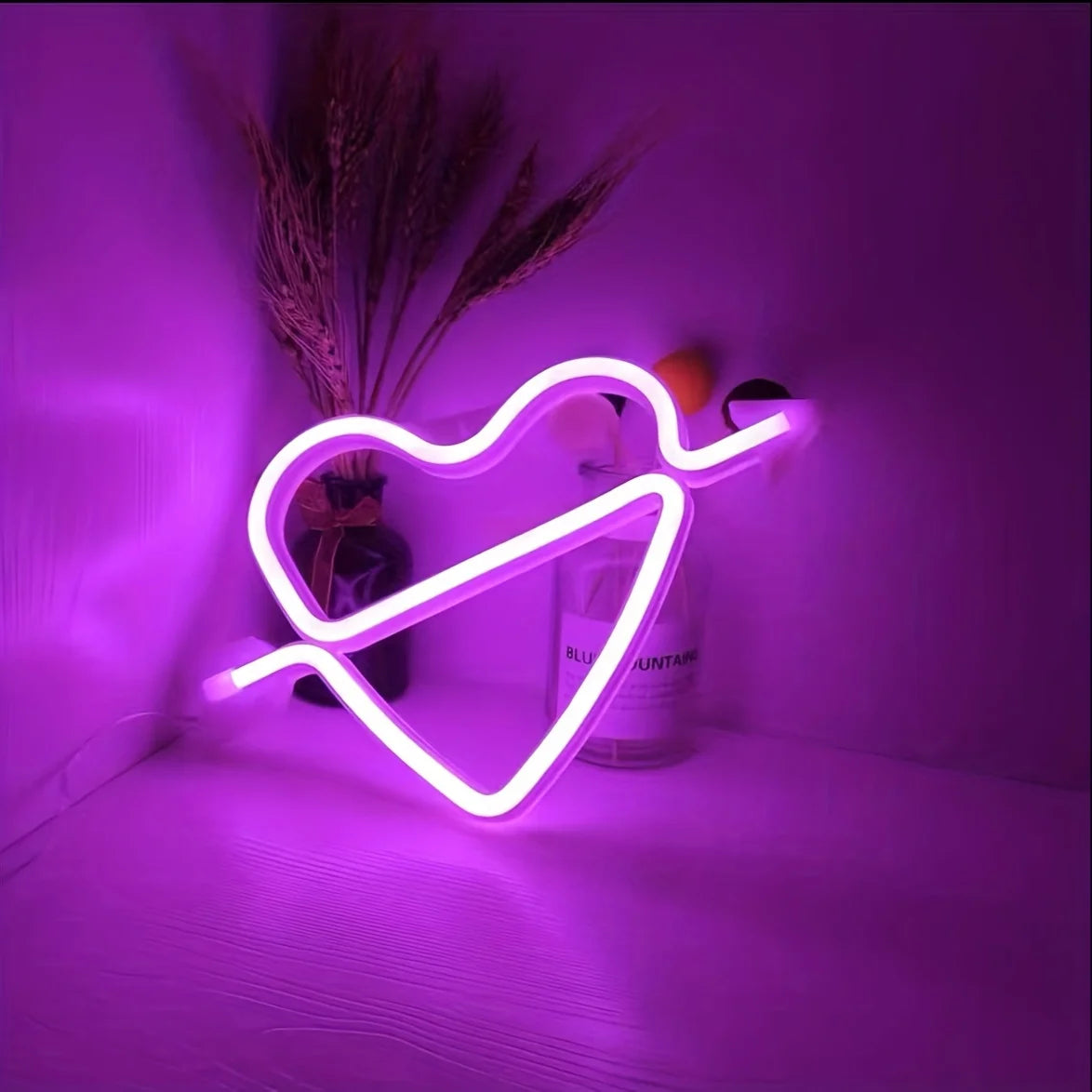 Purple Neon Sign Collection