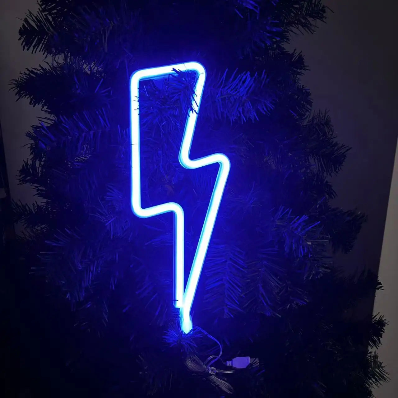 Lightning Bolt Neon Sign
