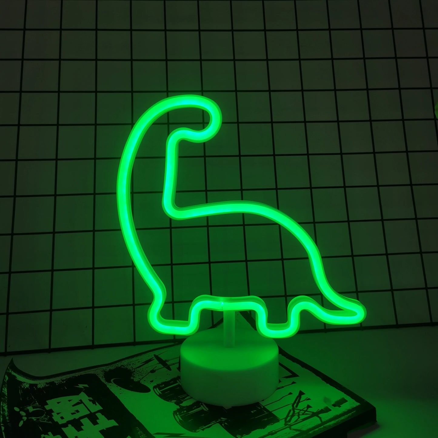 Dinosaur Desktop Neon Sign