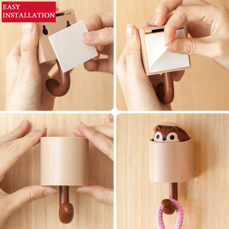 Cute Squirrel Room Hanger