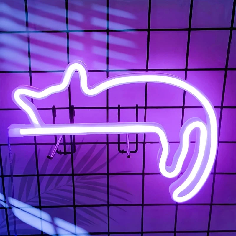 Purple Neon Sign Collection