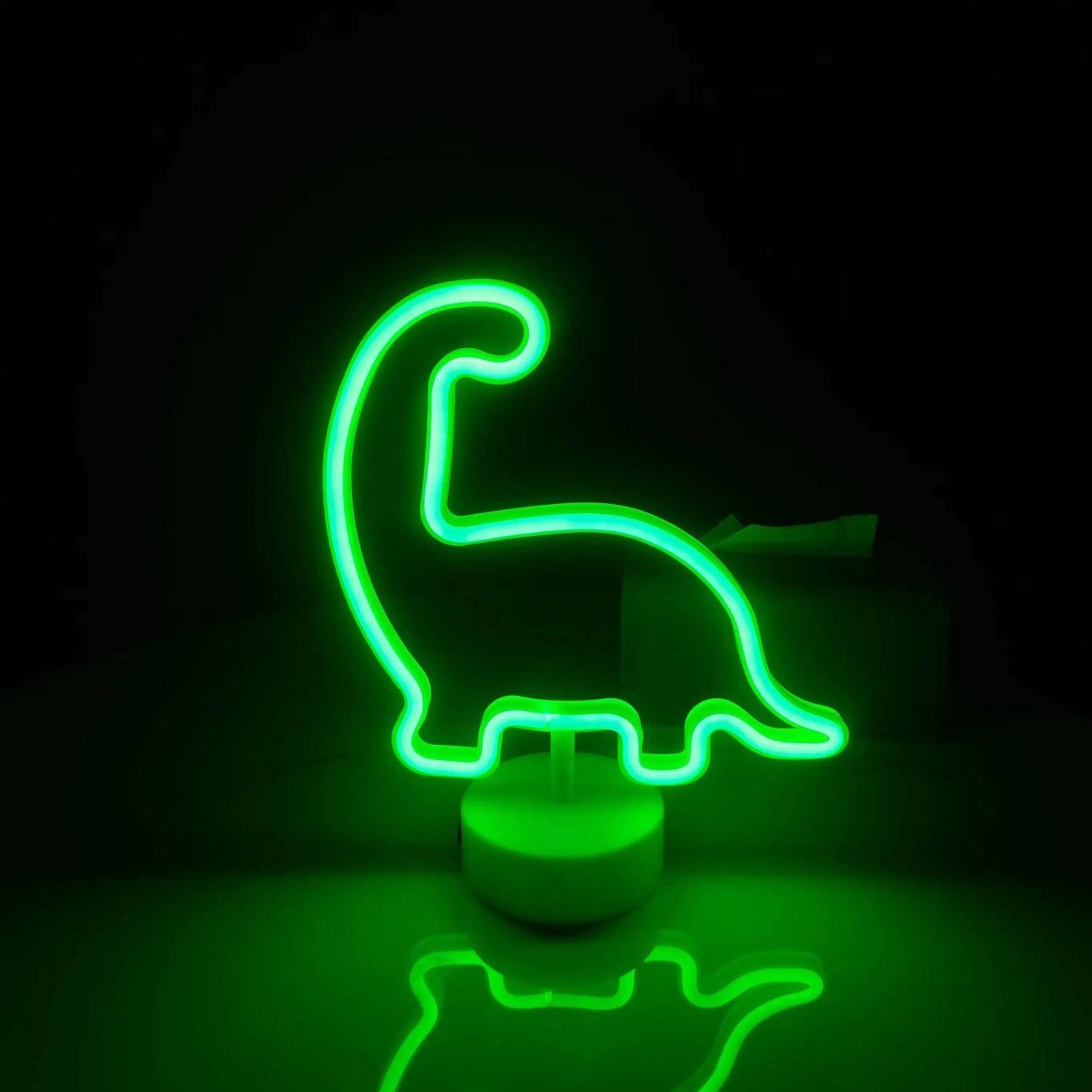 Dinosaur Desktop Neon Sign