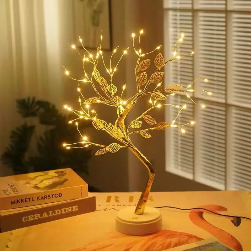 Table Tree USB Cherry Blossom Lamp Decoration