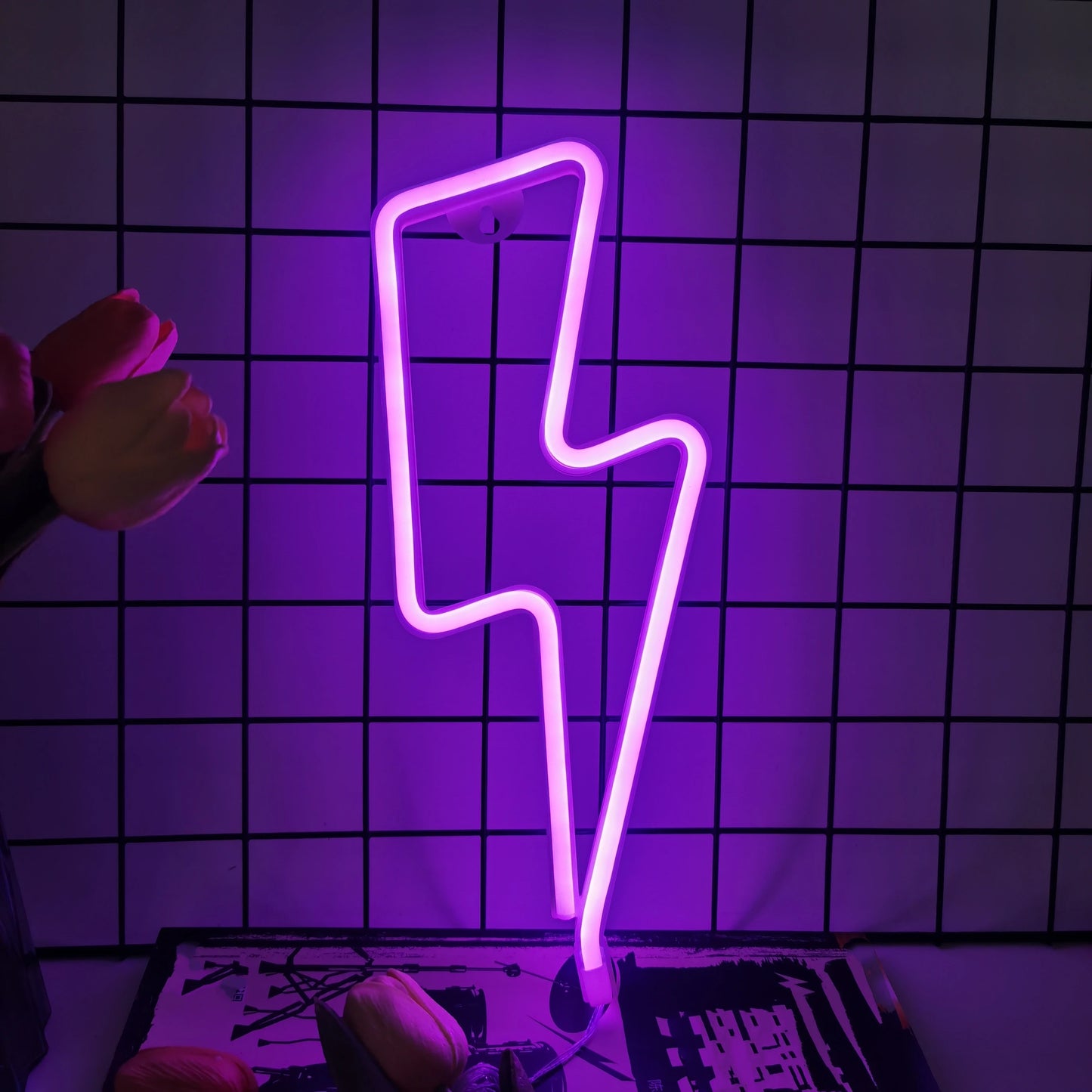 Purple Neon Sign Collection