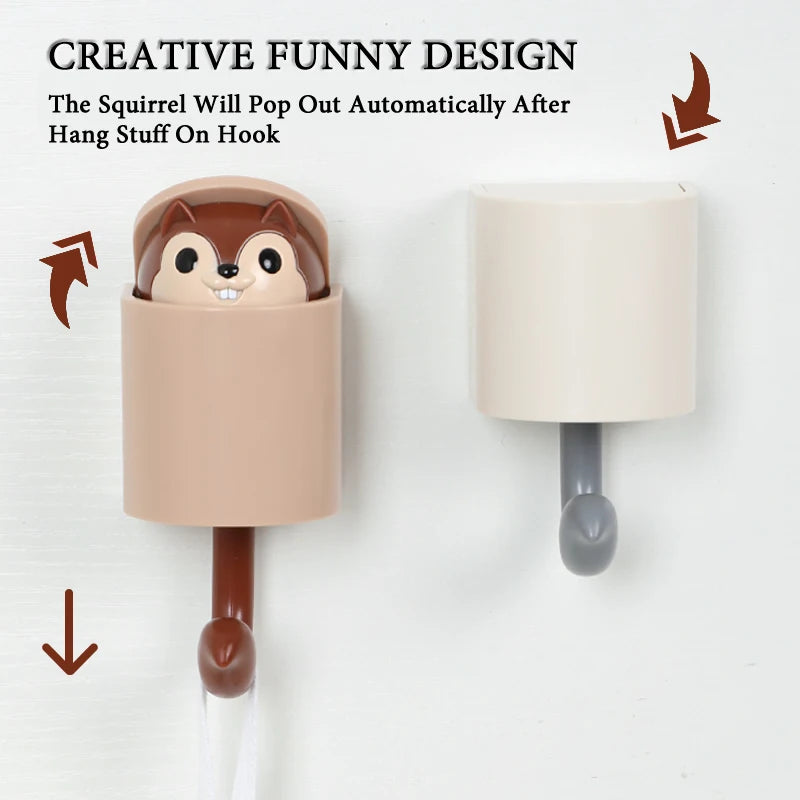 Cute Squirrel Room Hanger