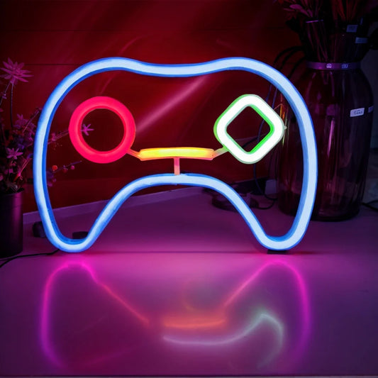 Game Controller Neon Sign