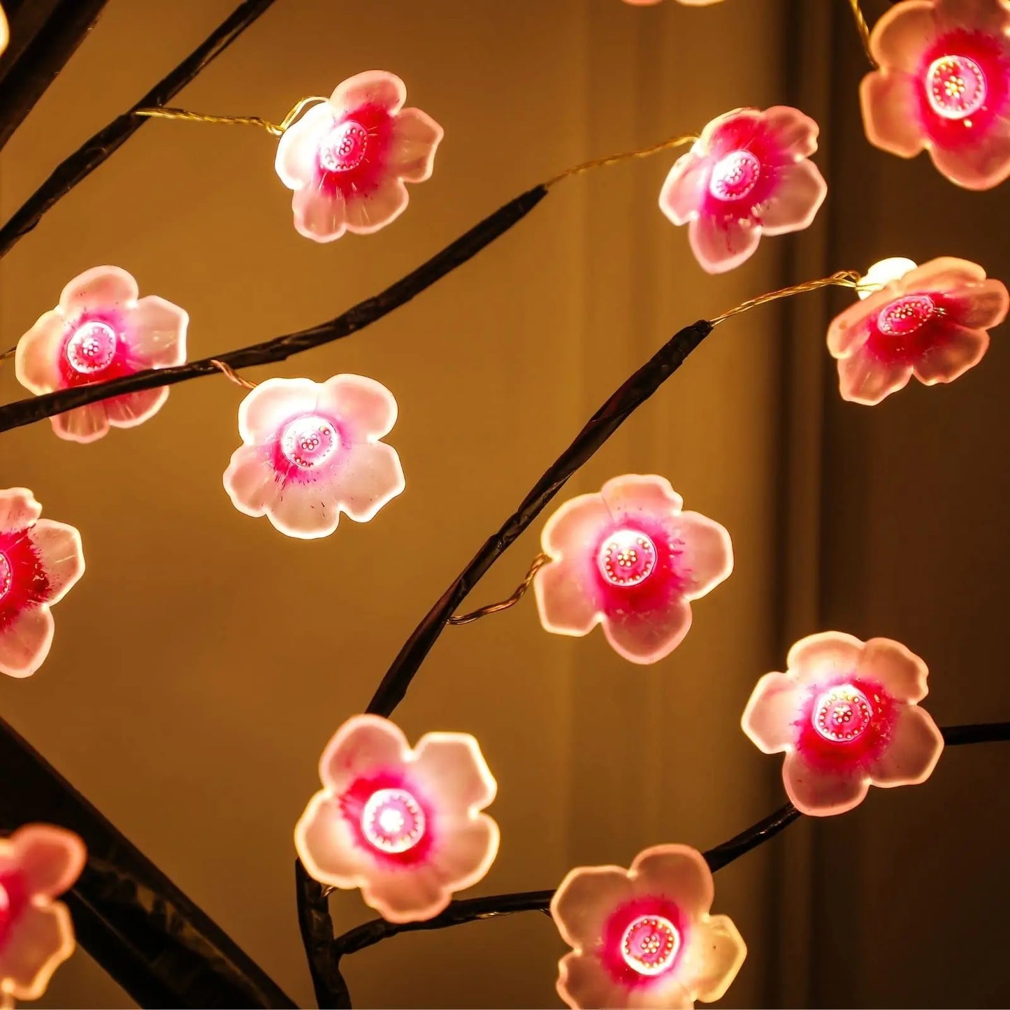 Table Tree USB Cherry Blossom Lamp Decoration