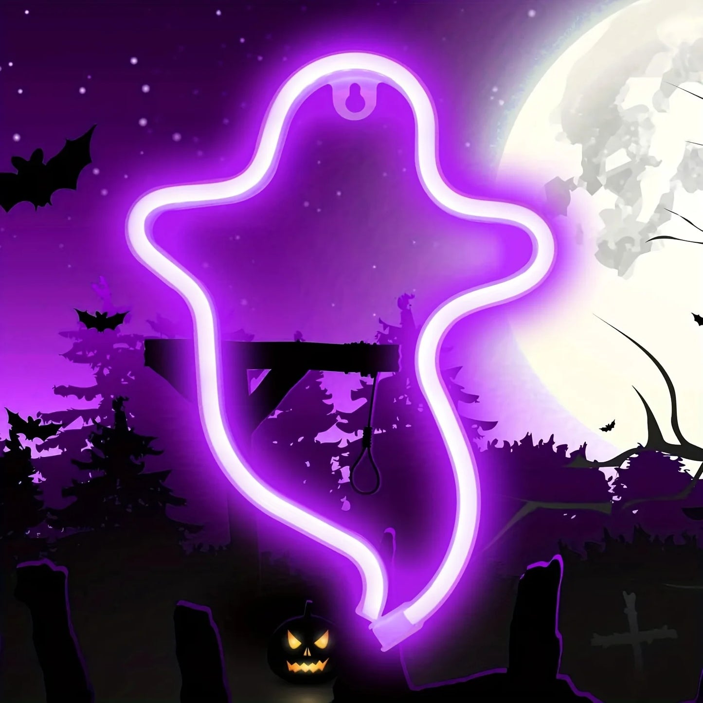 Purple Neon Sign Collection