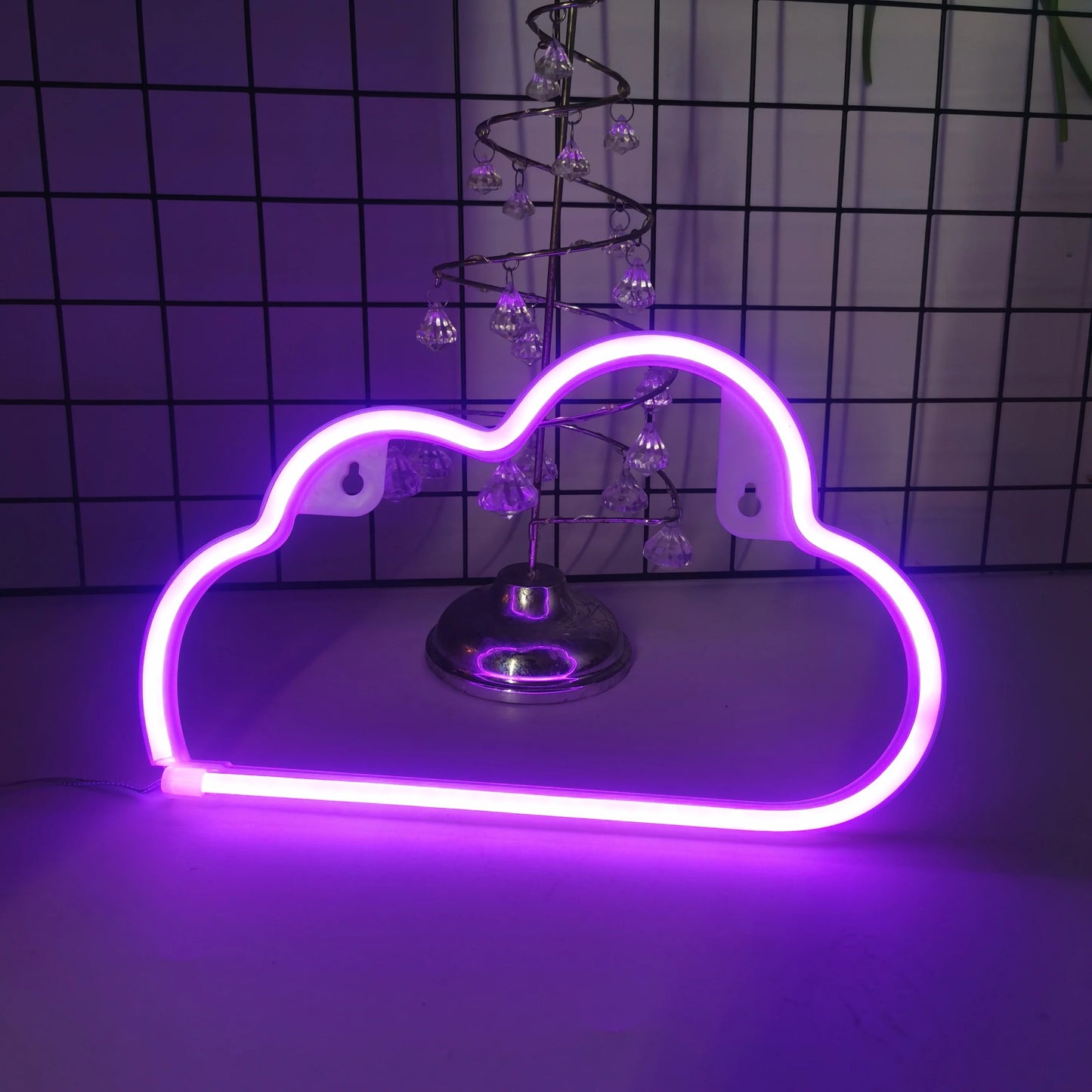 Purple Neon Sign Collection