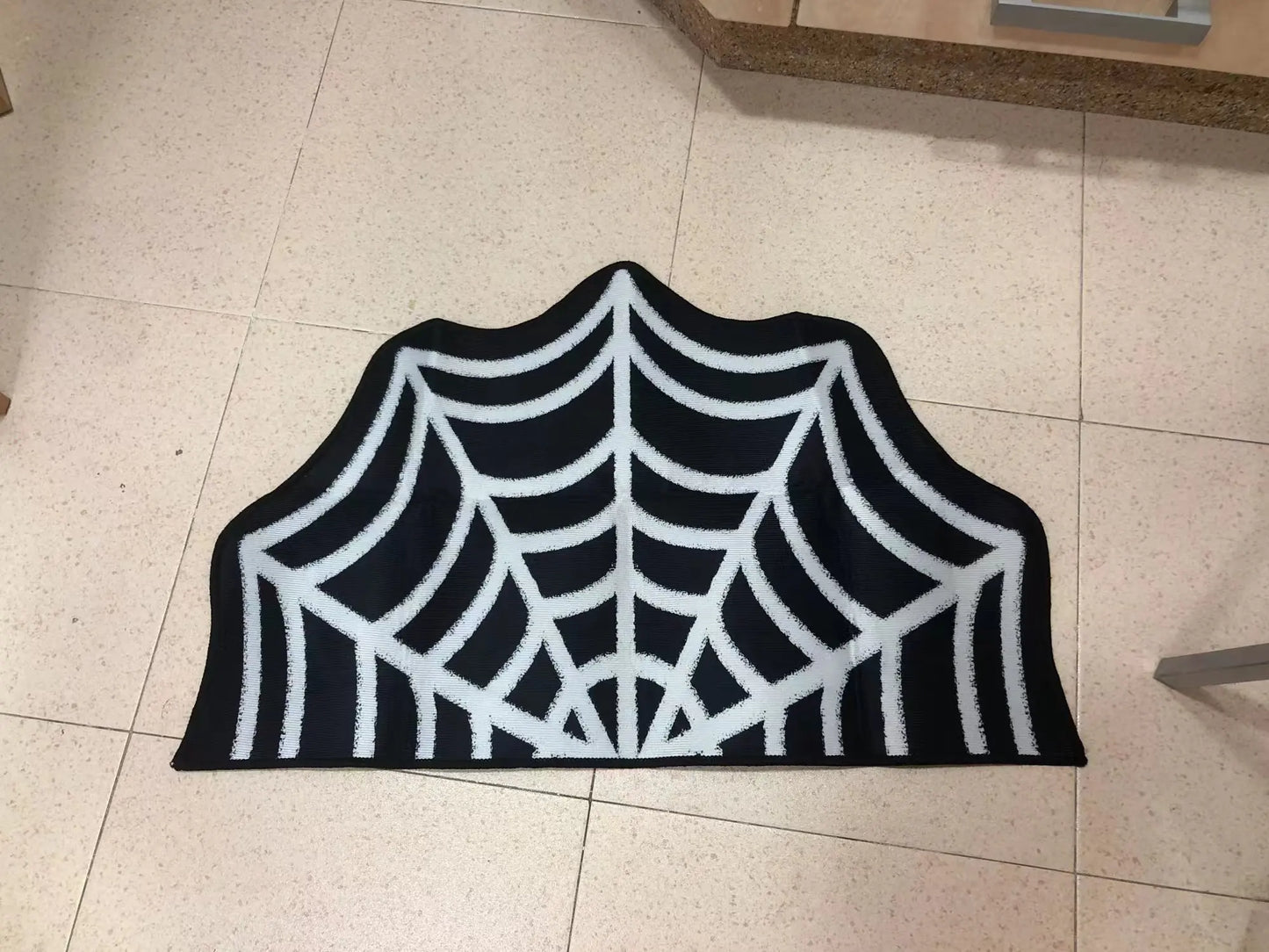 Spider Web Rug Decor