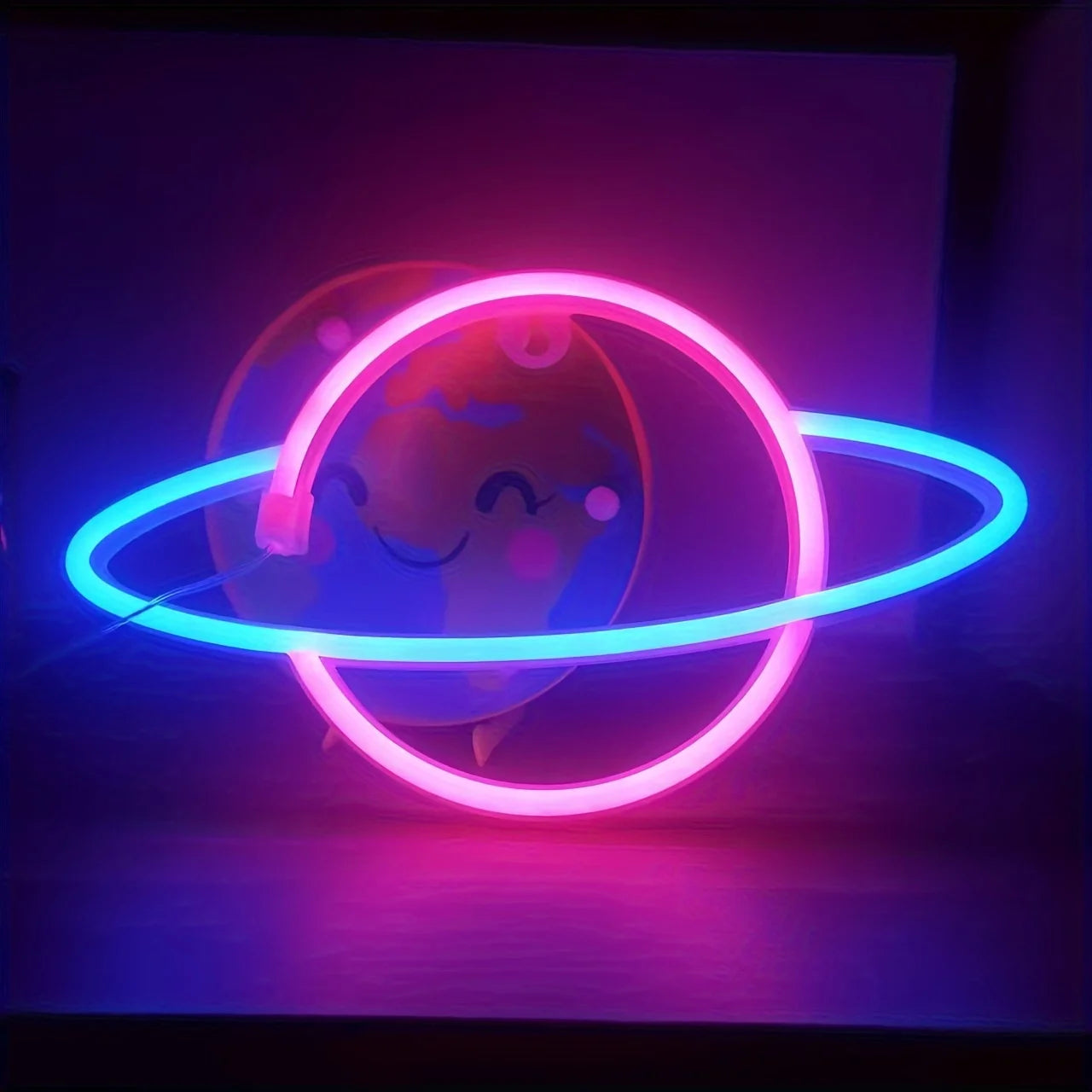 Planet Neon Sign