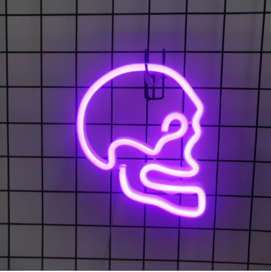 Purple Neon Sign Collection