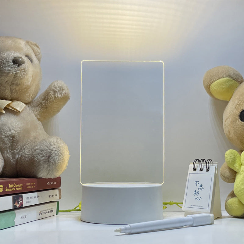 Transparent Glowing LED Message Board