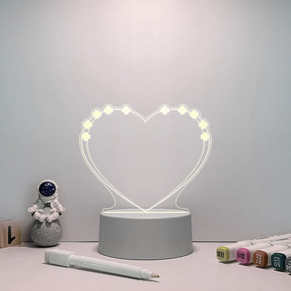 Transparent Glowing LED Message Board