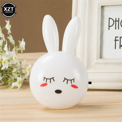 LED Cartoon Rabbit Night Light