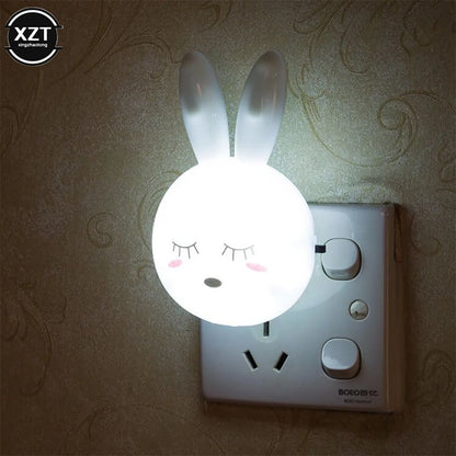LED Cartoon Rabbit Night Light