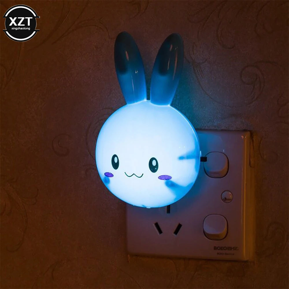 LED Cartoon Rabbit Night Light