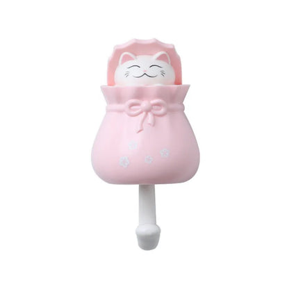 Cute Cartoon Cat Decorative Key Holder