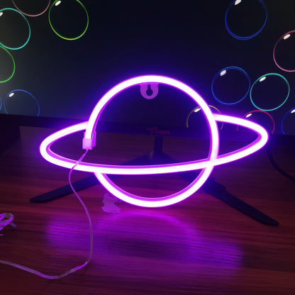 Purple Neon Sign Collection