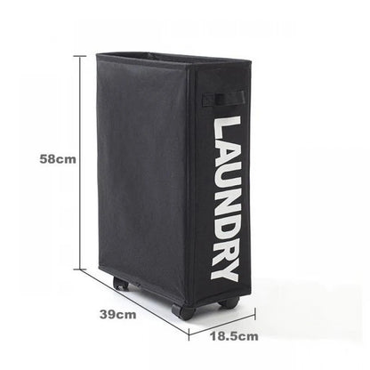 Room Laundry Basket with Wheels