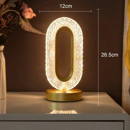 3D Crystal Aesthetic Night Light