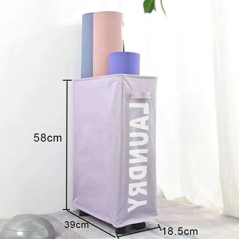 Room Laundry Basket with Wheels