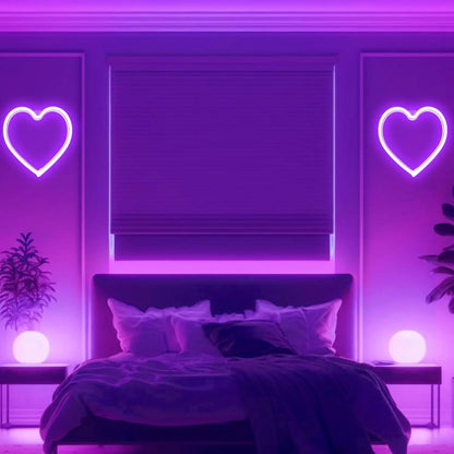 Purple Neon Sign Collection
