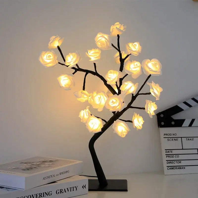 Rose Tree LED Night Light Decoration Lamp