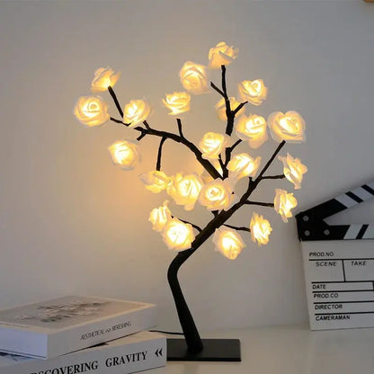 Rose Tree LED Night Light Decoration Lamp