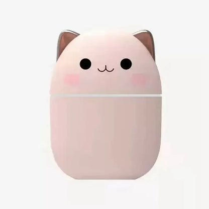 Ultra-Silent Cute Cat Air Humidifier with Led Mist Spray