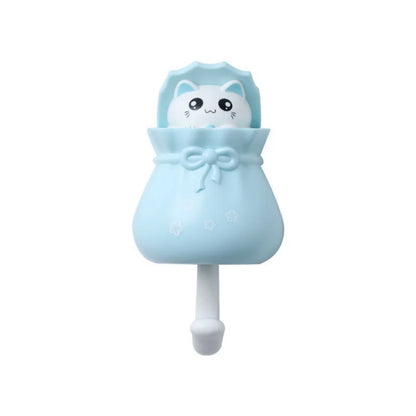 Cute Cartoon Cat Decorative Key Holder