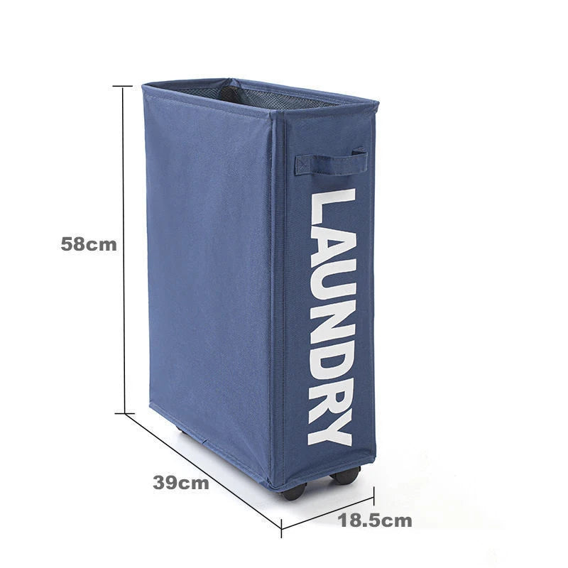 Room Laundry Basket with Wheels