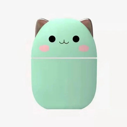 Ultra-Silent Cute Cat Air Humidifier with Led Mist Spray