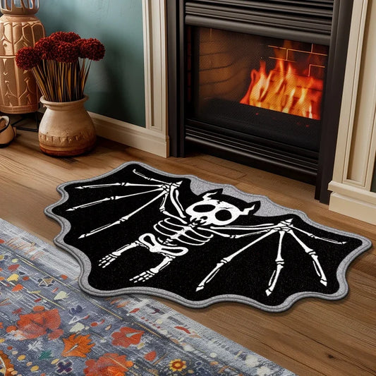 Scary Bat Rug Decor