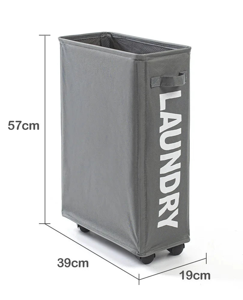 Room Laundry Basket with Wheels