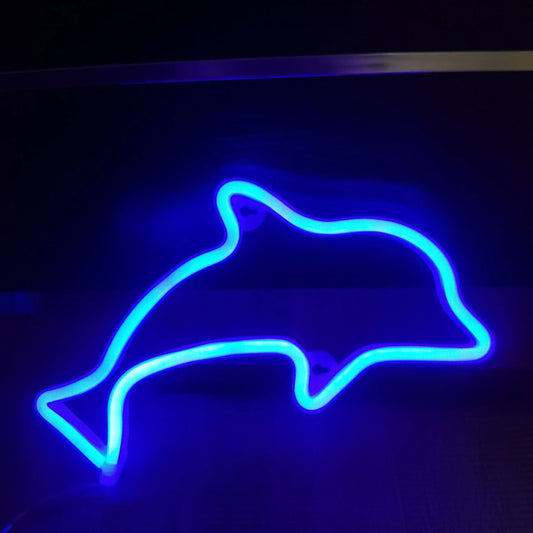 Dolphin Neon Sign