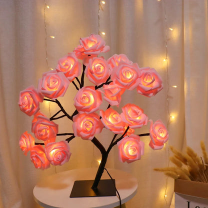 Rose Tree LED Night Light Decoration Lamp