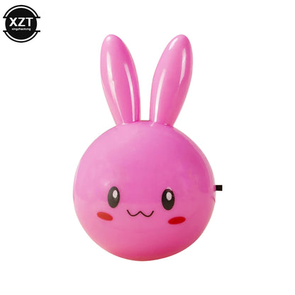 LED Cartoon Rabbit Night Light