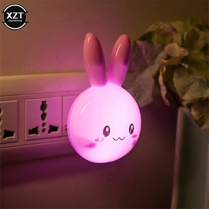 LED Cartoon Rabbit Night Light