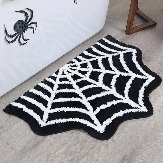 Spider Web Rug Decor