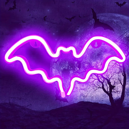 Purple Neon Sign Collection